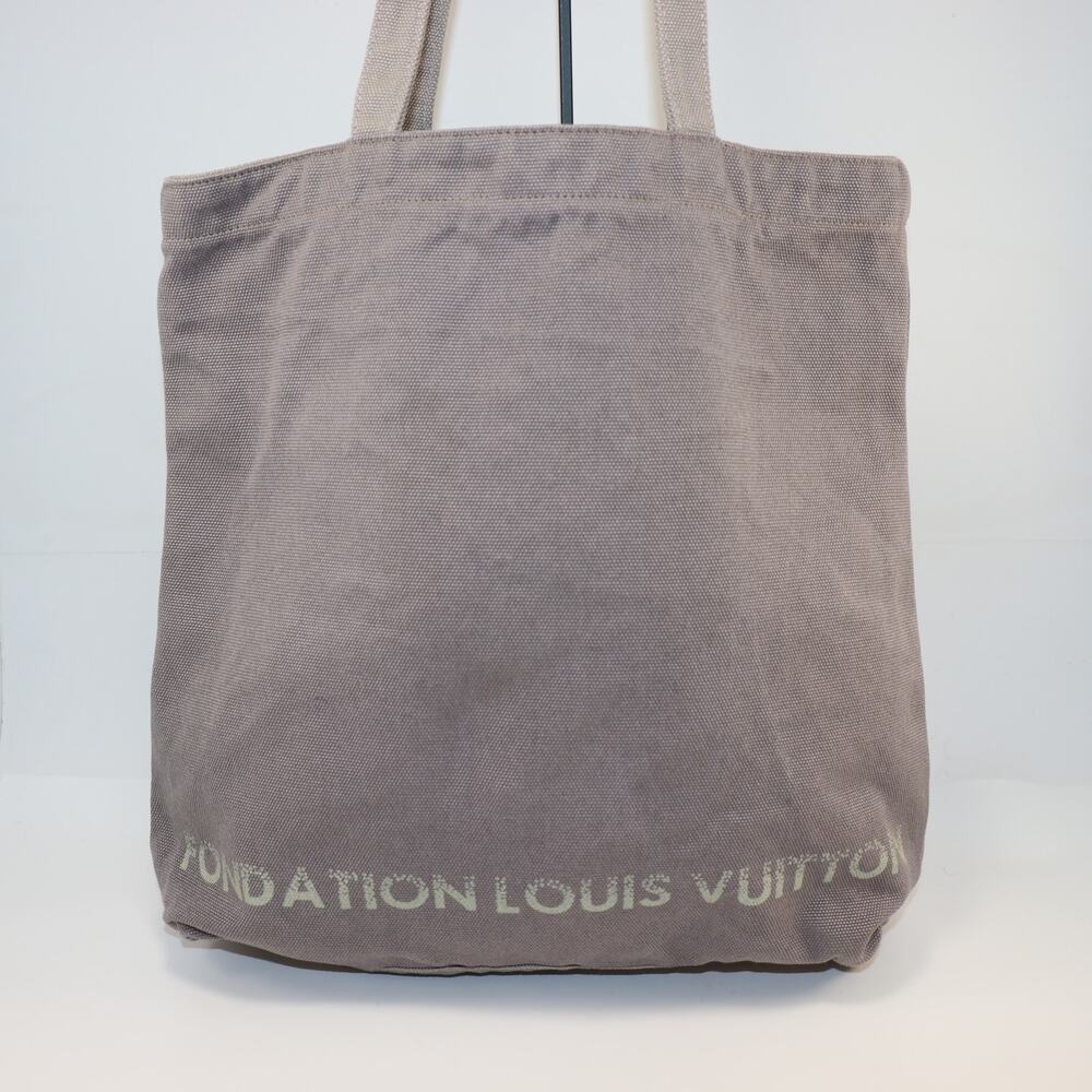 Louis Vuitton Fondation Gray Canvas Tote‎ - Picture 2 of 5